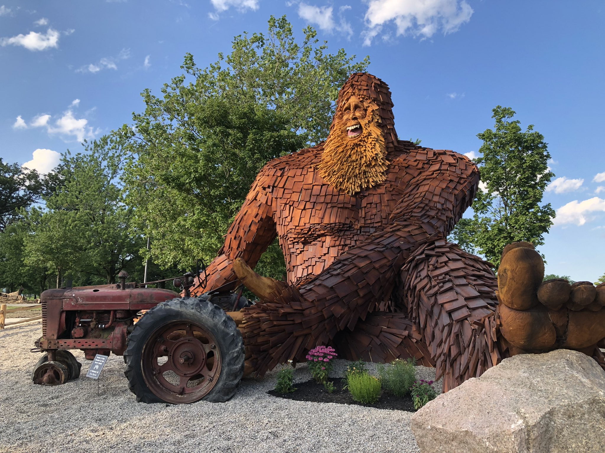 Nelson the Bigfoot: Mercer County Fairgrounds' Epic New Resident